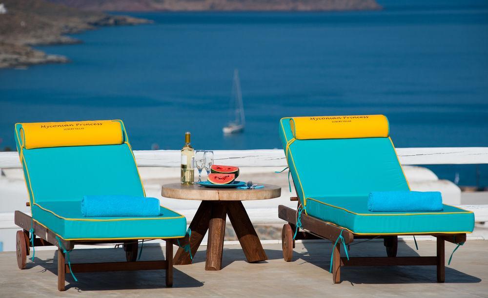 Myconian Princess Luxury Villas Kalafatis Exterior photo